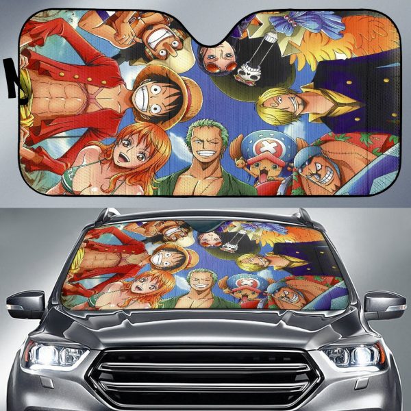 Art Team One Pieces Cartoon Car Auto Sun Shade