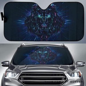 Artwork Lion Car Auto Sun Shade