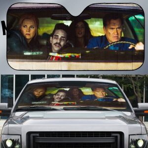 Ash Evil Dead Universal Car Auto Sun Shade