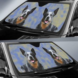 Australian Cattle Dog Car Auto Sun Shade