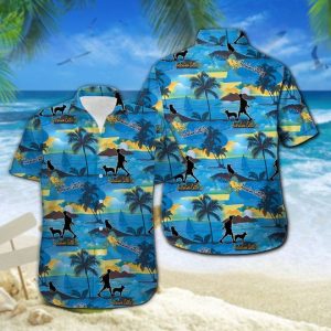 Australian Cattle Dog Hawaiian Shirt Summer Button Up