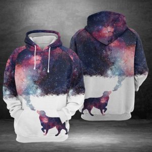 Australian Shepherd Galaxy 3D Printed Hoodie/Zipper Hoodie