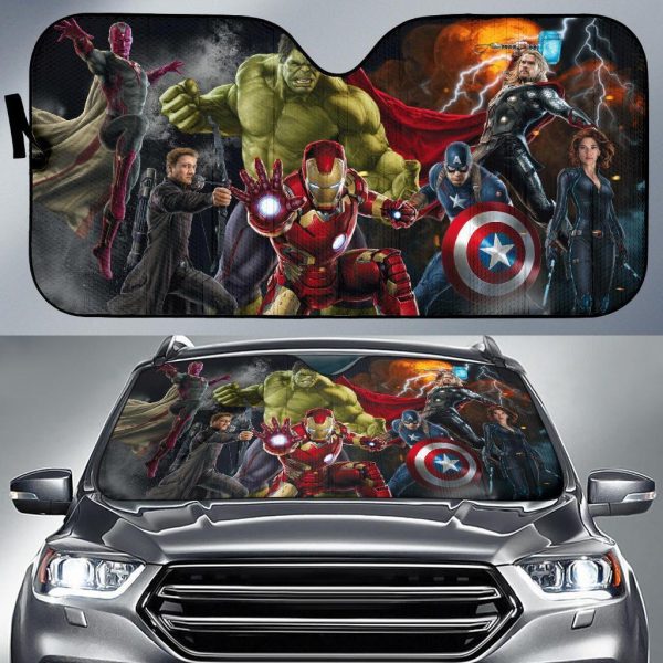 Avengers Car Auto Sun Shade