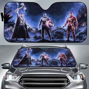 Avengers End Game Car Auto Sun Shade