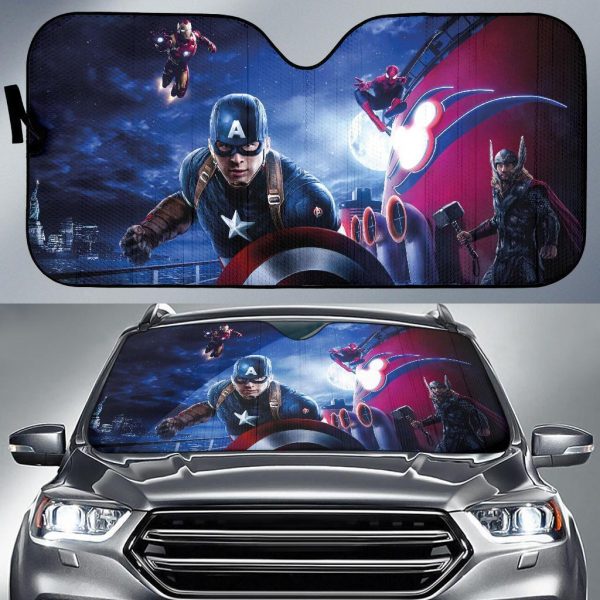 Avengers Windshield Car Auto Sun Shade