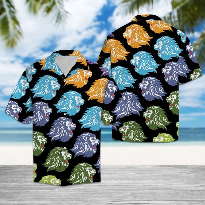 lion hawaiian shirt