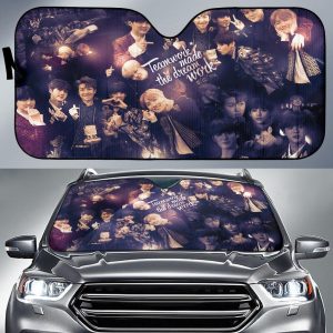 BTS Dreams For BTS Army Car Auto Sun Shade