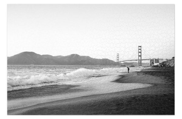 B&W San Francisco Jigsaw Puzzle Set