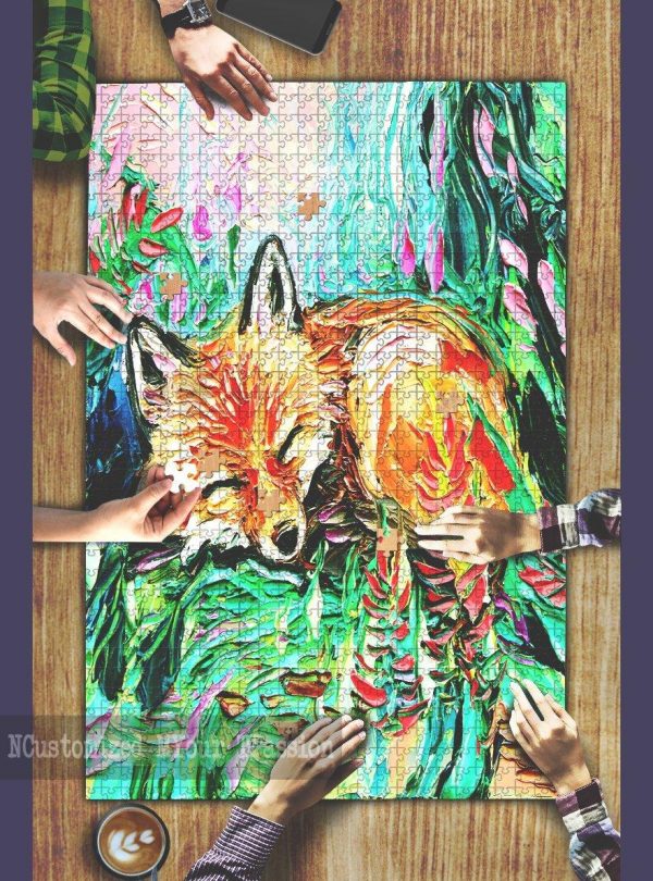 Baby Fox Jigsaw Puzzle Set