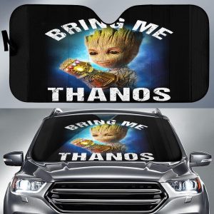 Baby Groot Bring Mes Car Auto Sun Shade