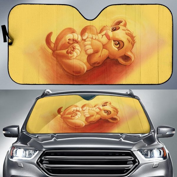 Baby Simba Car Auto Sun Shade