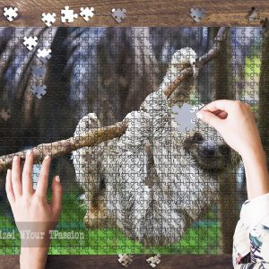 Baby Sloth Jigsaw Puzzle Set