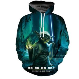 Baby Yoda 3D Printed Hoodie/Zipper Hoodie