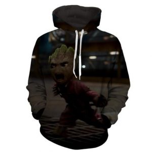 Baby Yoda 3D Printed Hoodie/Zipper Hoodie