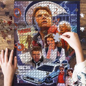 Back To The Future Part Ii Jigsaw Puzzle Set