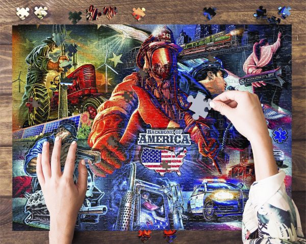 Backbone Of America Jigsaw Puzzle Set