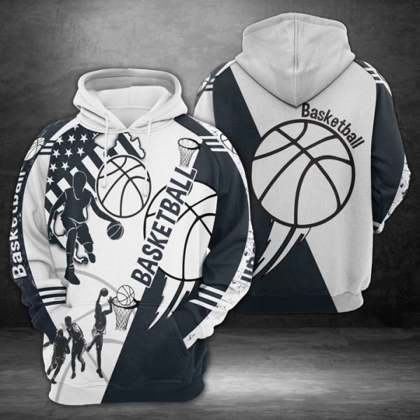 Basketball 3D Printed Hoodie/Zipper Hoodie