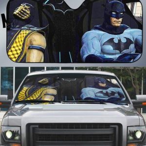 Batman And Scorpions Car Auto Sun Shade