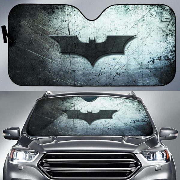 Batman In Dark Theme Car Auto Sun Shade