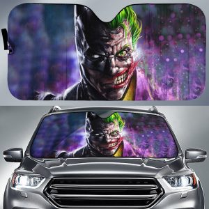 Batman Vs Joker Car Auto Sun Shade