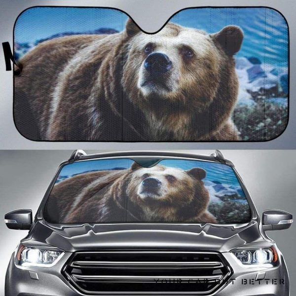 Bear Car Auto Sun Shade