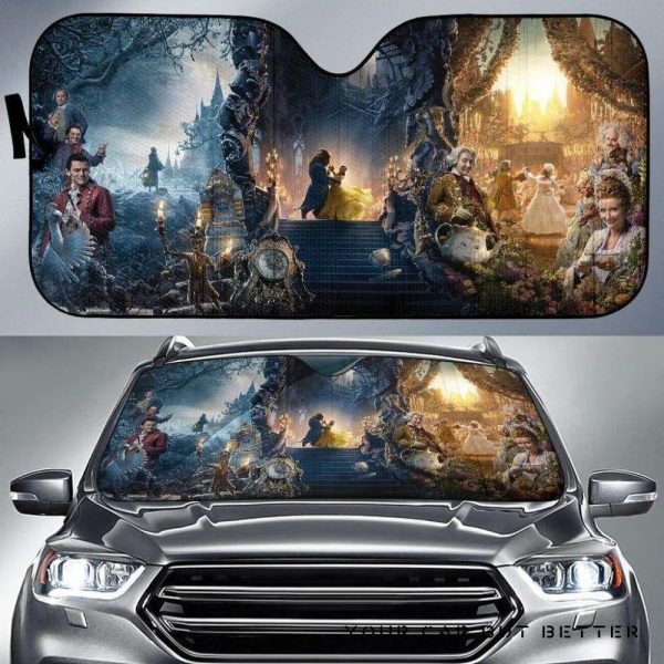 Beauty And The Beast 1 Car Auto Sun Shade