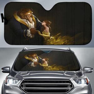 Beauty And The Beast Car Auto Sun Shade