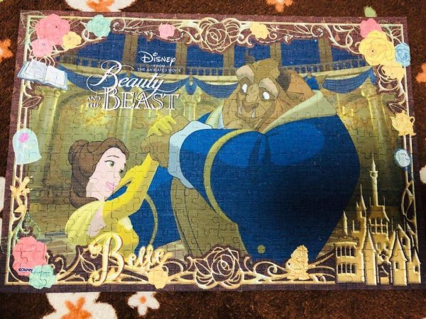 Beauty And The Beast Jigsaw Puzzle Set