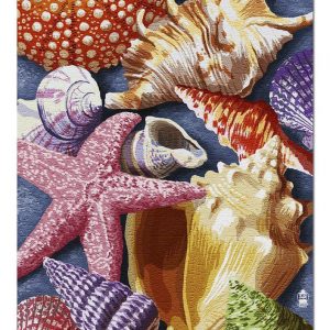 Bermuda Colorful Shells Jigsaw Puzzle Set