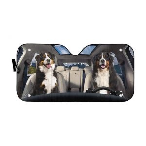 Bernese Mountain Dog Car Auto Sun Shade