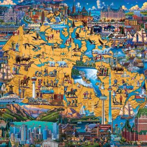 Best Of Canada Jigsaw Puzzle Set