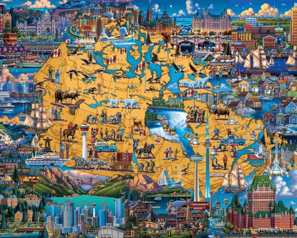 Best Of Canada Jigsaw Puzzle Set