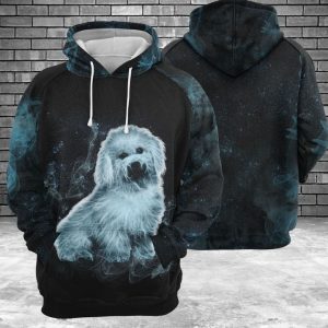 Bichon Frise Galaxy 3D Printed Hoodie/Zipper Hoodie