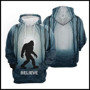 Bigfoot Forest 3D Printed Hoodie/Zipper Hoodie