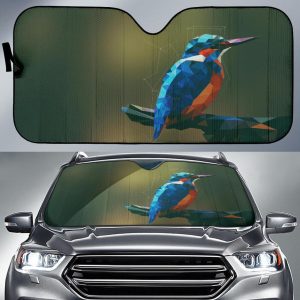 Bird Polys Car Auto Sun Shade