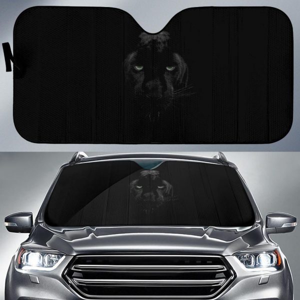 Black Panther Car Auto Sun Shade