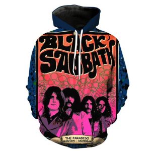 Black Sabbath 3D Printed Hoodie/Zipper Hoodie