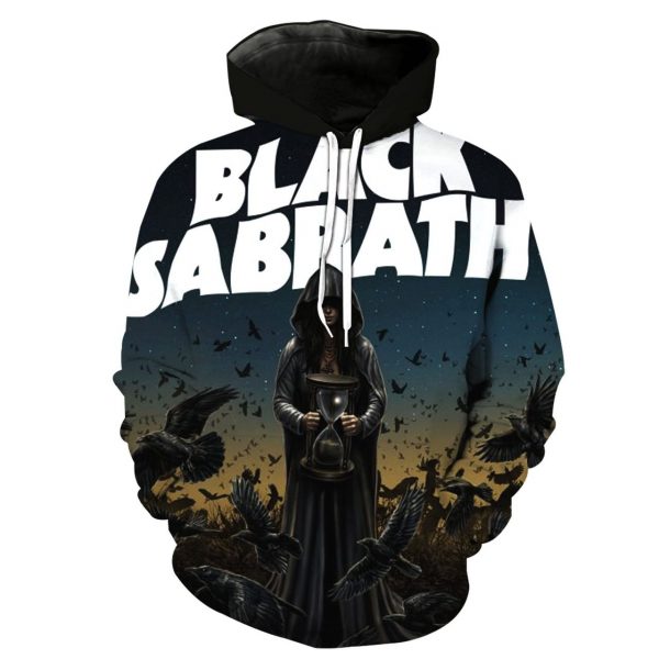 Black Sabbath 3D Printed Hoodie/Zipper Hoodie