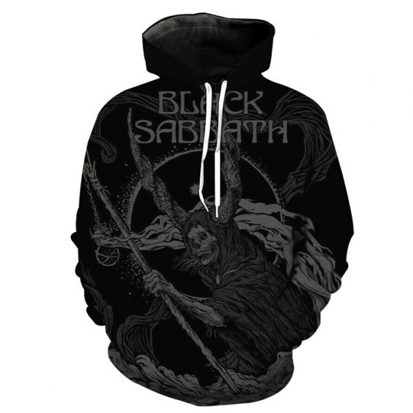 Black Sabbath 3D Printed Hoodie/Zipper Hoodie