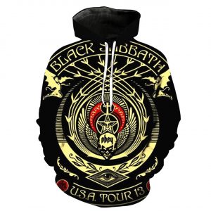 Black Sabbath 3D Printed Hoodie/Zipper Hoodie