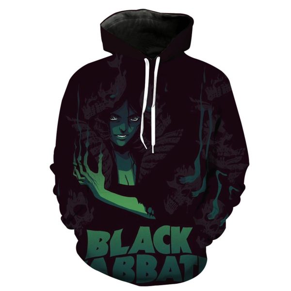 Black Sabbath 3D Printed Hoodie/Zipper Hoodie