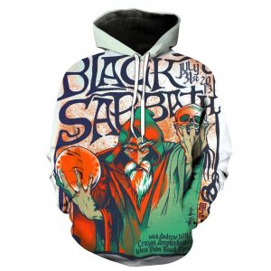 Black Sabbath 3D Printed Hoodie/Zipper Hoodie