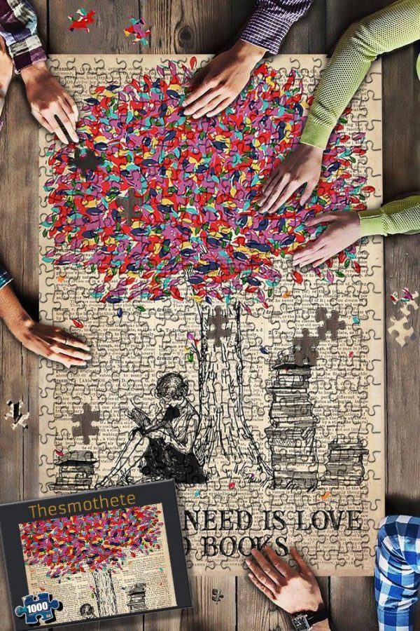 Book Lover ? Jigsaw Puzzle Set