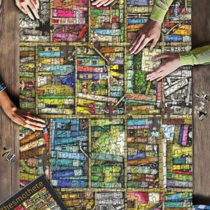 Book Shelves Jigsaw Puzzle Set