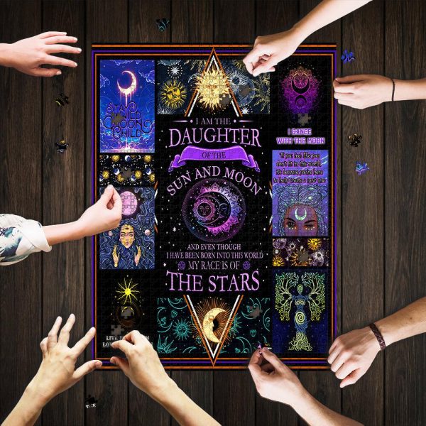 Books I Am The Daughter Of The Sun And Moon Jigsaw Puzzle Set