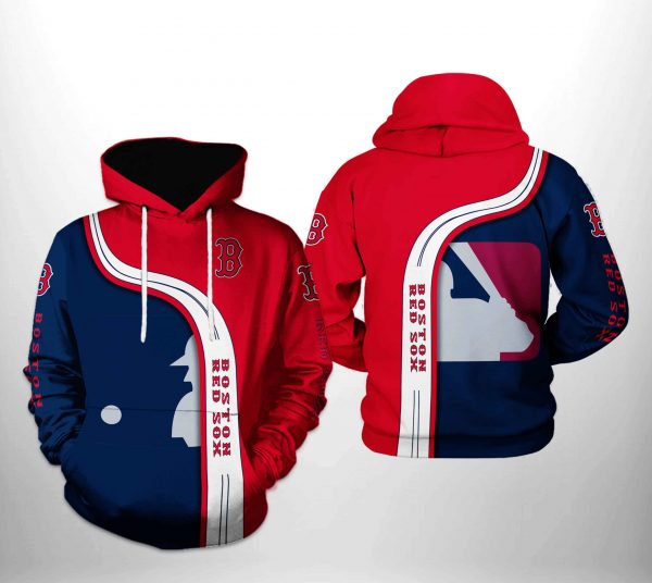 Boston Red Sox MLB Team 3D Printed Hoodie/Zipper Hoodie