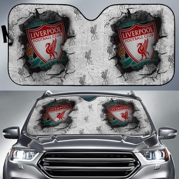 Break Though Liverpool Car Auto Sun Shade