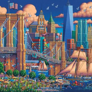 Brooklyn Bridge Jigsaw Puzzle Set