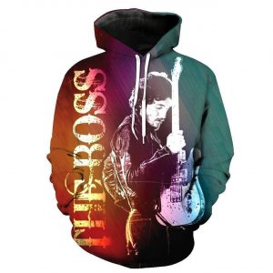 Bruce Springsteen 3D Printed Hoodie/Zipper Hoodie