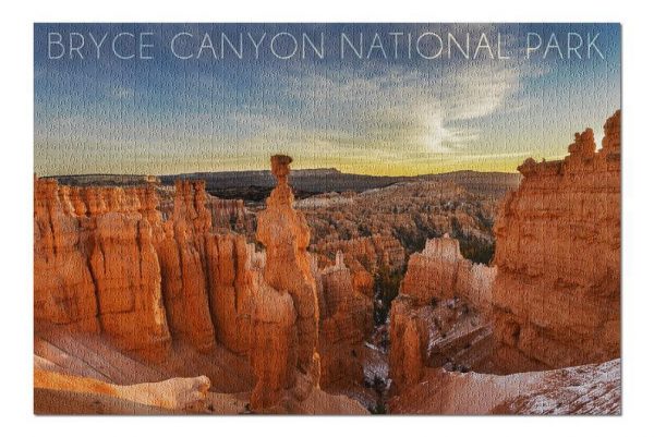 Bryce Canyon National Park At Sunrise Jigsaw Puzzle Set